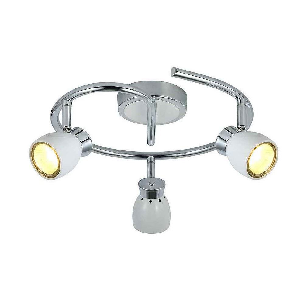 White-chrome-white CHACHO-white bathing pad