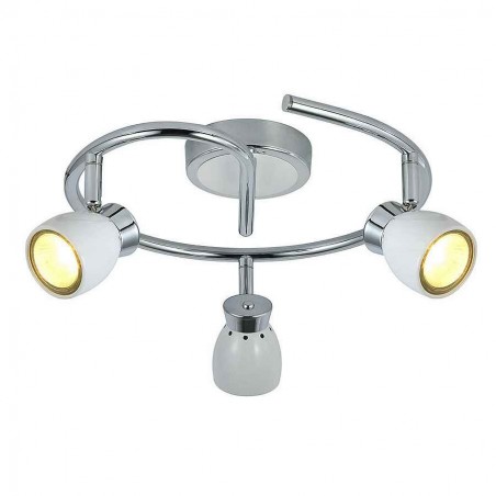 White-chrome-white CHACHO-white bathing pad
