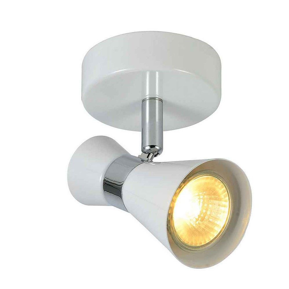 White foco-chrome model MAXIMO for bathroom Fabrilamp