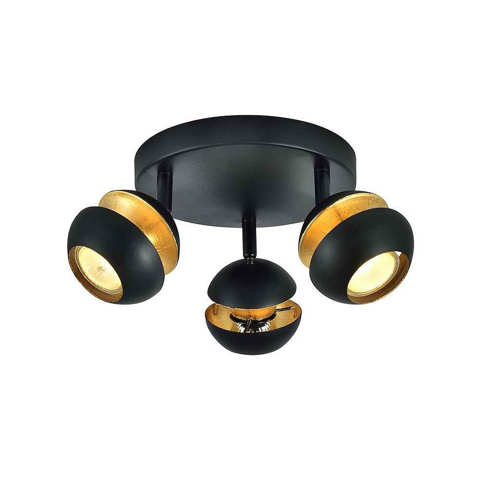 BeetHOVEN black/ro Fabrilamp 3-bedroom dish