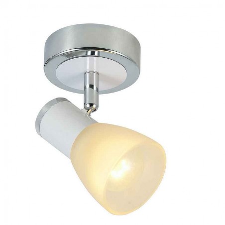 Bathroom Lighting Offer Model CHOLO White/chrome Fabrilamp