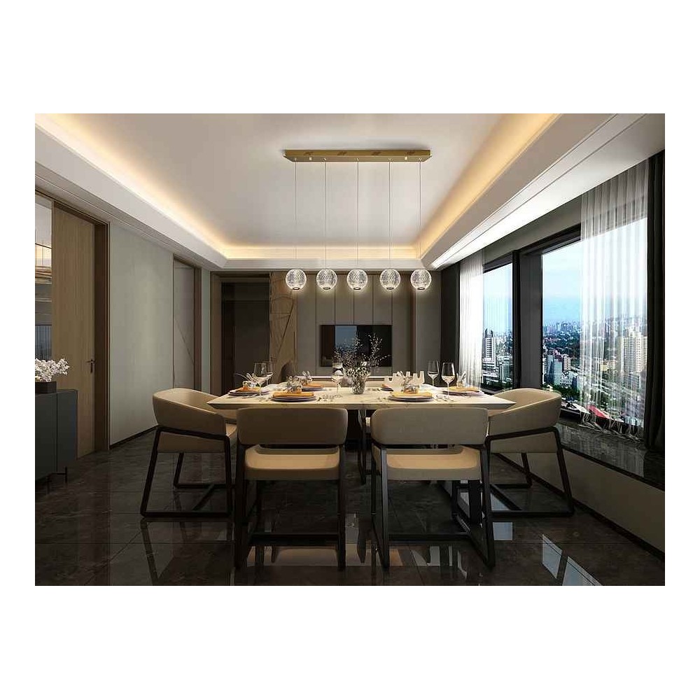 5L linear lamp model AUSTRAL LED integrated Schuller
