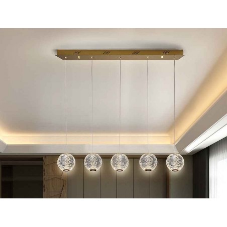 5L linear lamp model AUSTRAL LED integrated Schuller