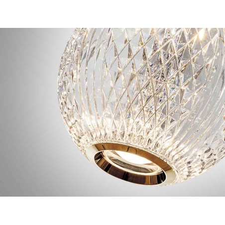 Lampara circular de 5L LED modelo AUSTRAL dorado Schuller