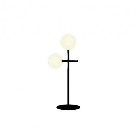 Two-light envelope with crystal tulips CELLAR black model MANTRA