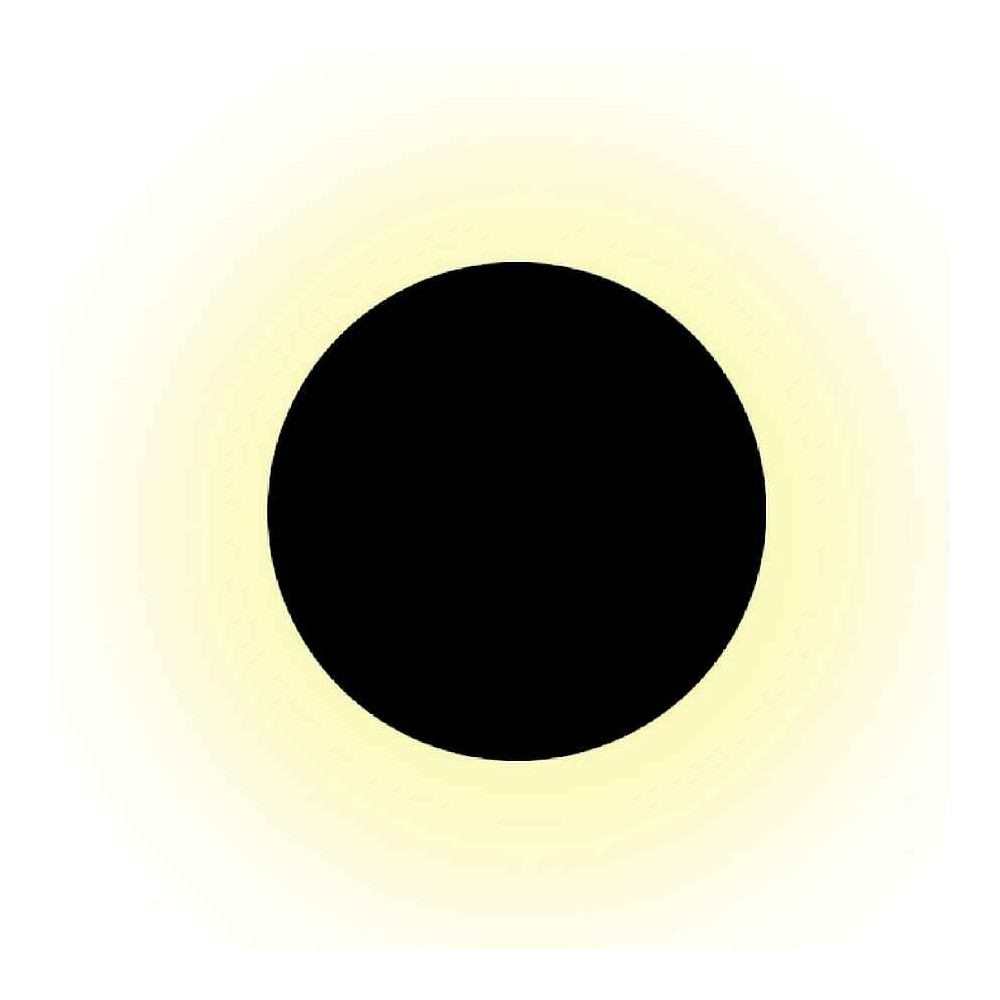 Black Fitting Round Model BORA BORA led MANTRA