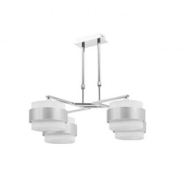 Lampada 4x Brema Pelle/marrone-oro 4xe14 Regx60d