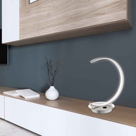 Supermesa forme d'arc led modèle UBER chrome 8w AJP