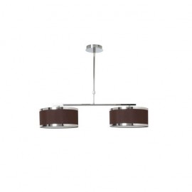 Lampe Lanzarote Marron 2xe27 (regx85)