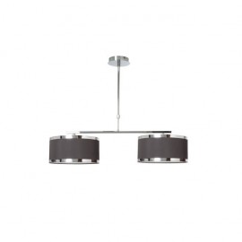 Lampe Lanzarote Gris 2xe27 (regx85)