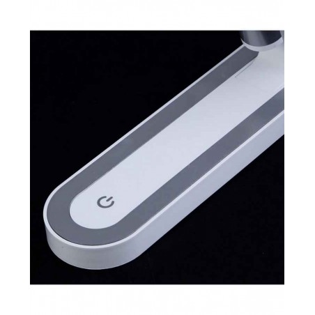 Flexo LED modello KARIM finito argento 10w ALEMAR