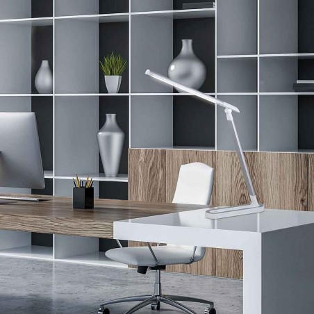 LED model KARIM silver finish 10w ALEMAR