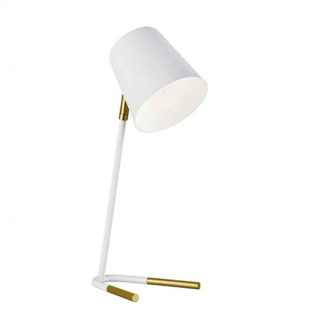 Flexo di una luce modello DIMAS bianco da dessert ALEMAR