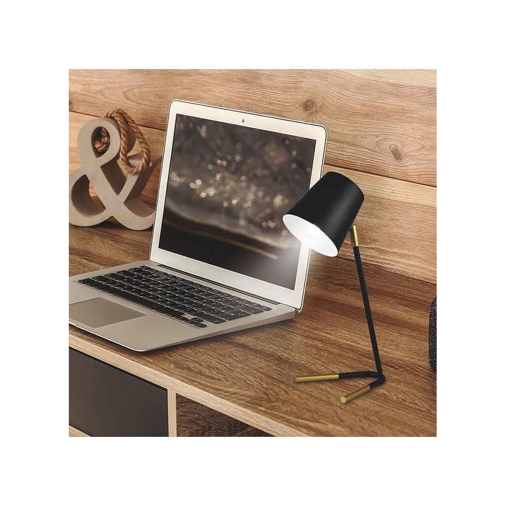 Black Flex with Metal Display DIMAS 1 Light ALEMAR