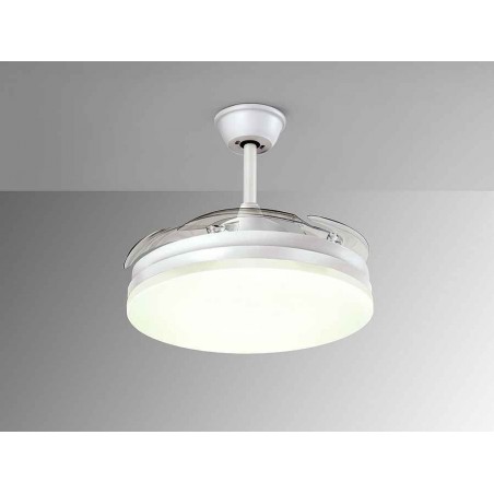 DC VENTO fan led 100 cm timer off remote control Schuller