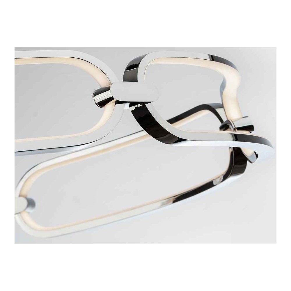 Plafon led 65w model COLETTE chrome 80cm Dimable CROMO SCHULLER