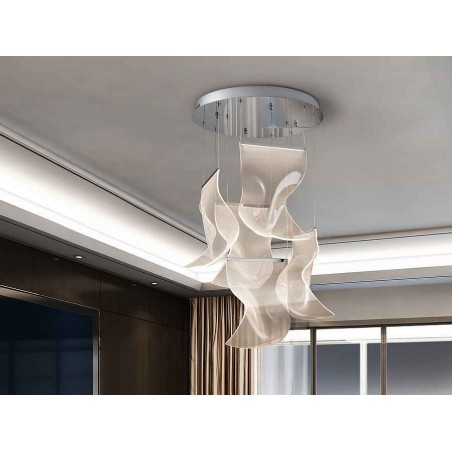 Lampara modelo VELOS II  led dimable 5L SCHULLER