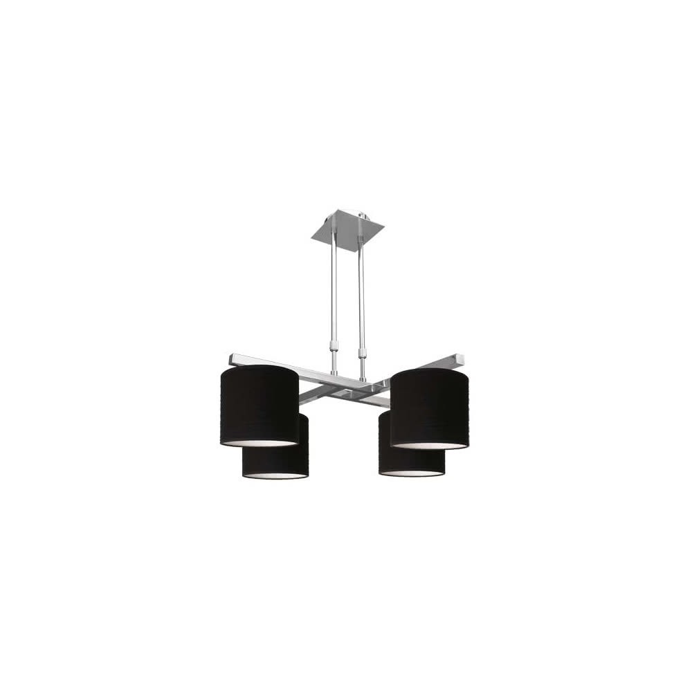 Cromo/black Planetary Lamp 4xe14 (54x61)