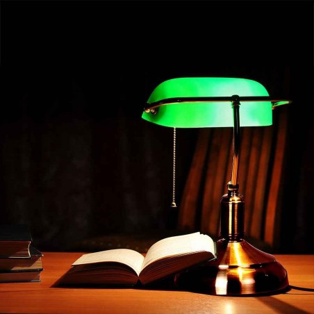 Supermesa ABOGADO 1 light with green screen FABRILAMP