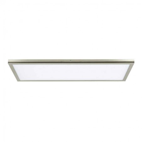 Panel led rectangular TIVOLI niquel  FABRILAMP