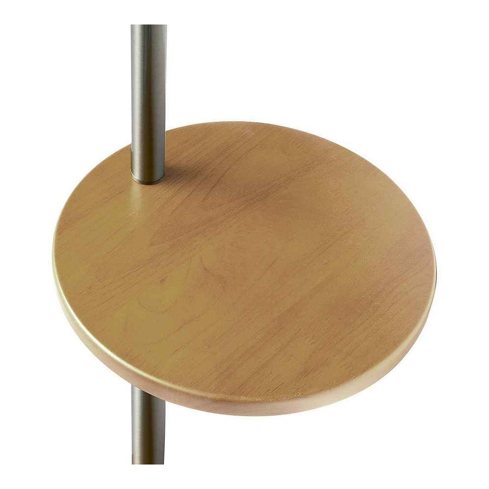 Pie SEDA nickel with white screen FABRILAMP