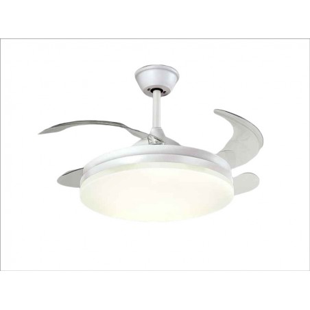 DC VENTO fan led 100 cm timer off remote control Schuller