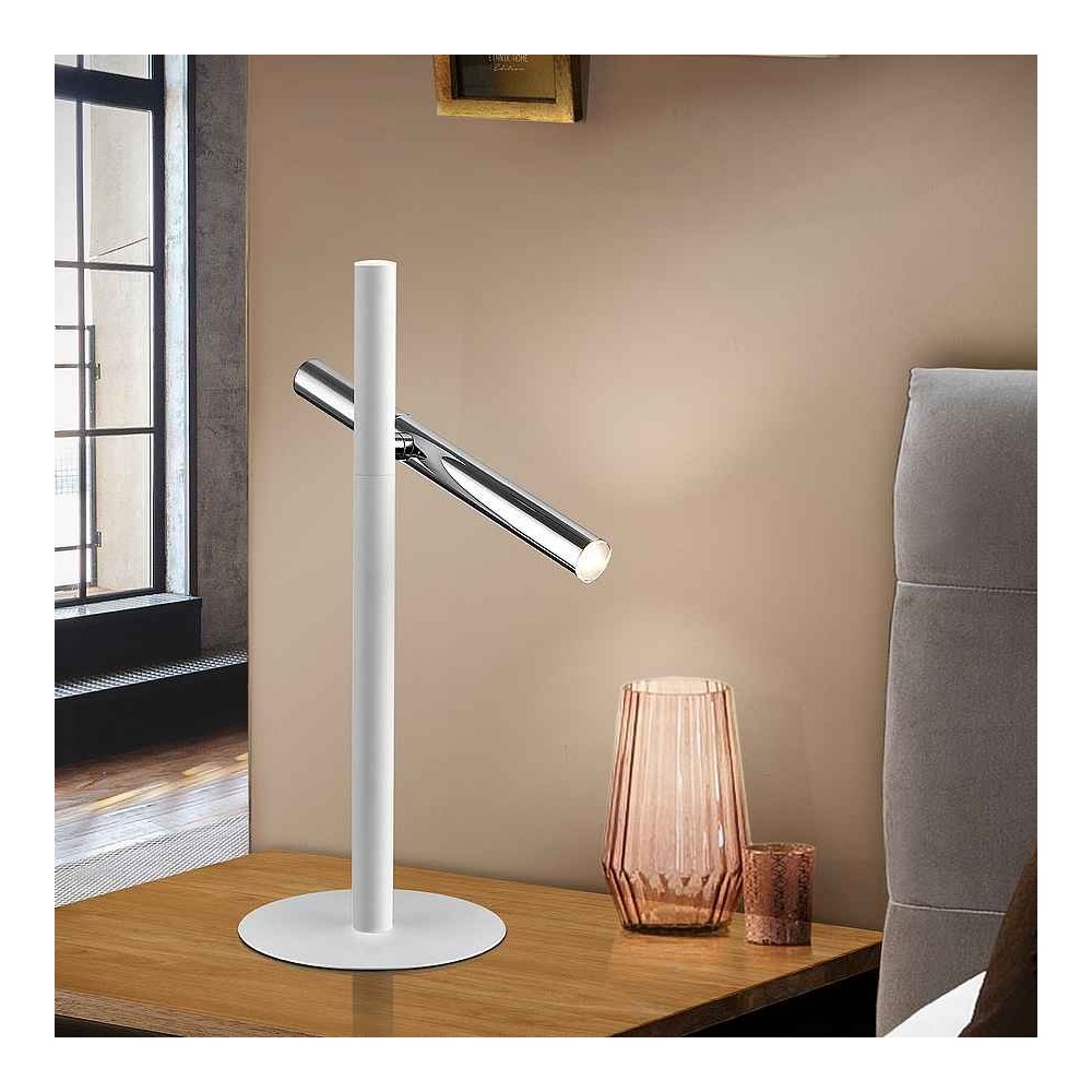 Lamp Overmesa VARAS chrome finish 2 lights Schuller