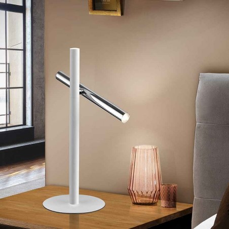 Lamp Overmesa VARAS chrome finish 2 lights Schuller