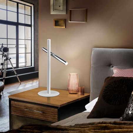 Lamp Overmesa VARAS chrome finish 2 lights Schuller