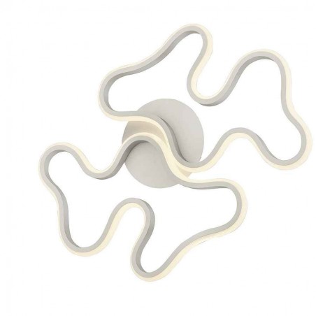 Panneau décoratif blanc modèle MAREA by Schuller