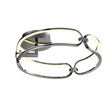 plafon led COLETTE  acabado cromo de SCHULLER