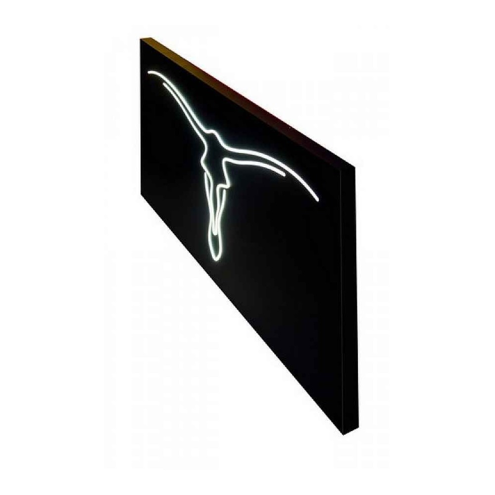 Decorative black wall fitting LED model TRAZOS MANTRA