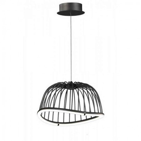Lampada a sospensione a LED in nero modello CELESTE by MANTRA
