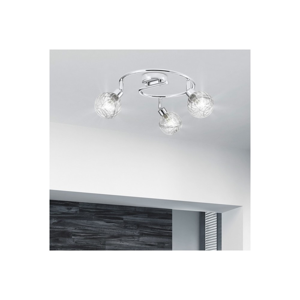 ROLO chromium envelope lamp from a light ALEMAR
