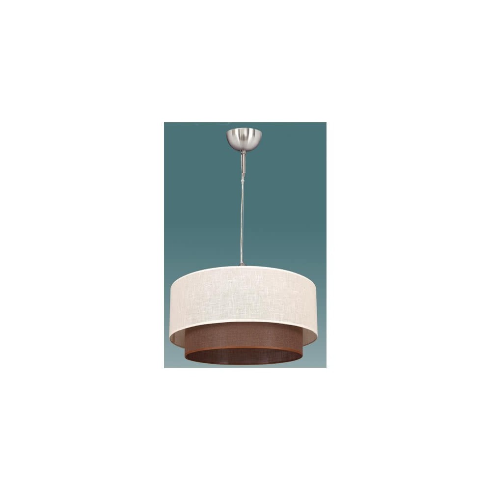 Double 1l Pendant. Beis/marr Cilind (50/40/reg)