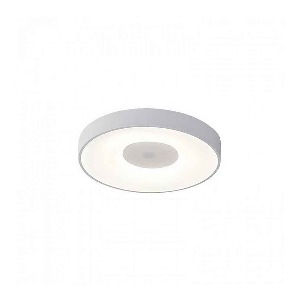 Plafon led 56w COIN blanc télécommande intégrée MANTRA