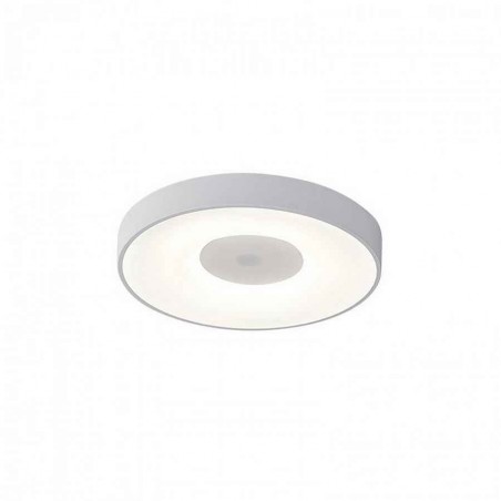 Plafon led 56w COIN blanc télécommande intégrée MANTRA