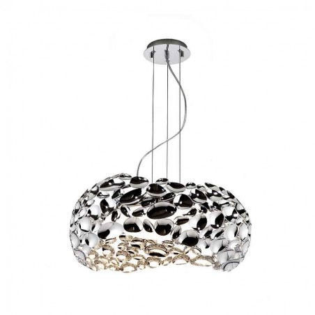 Pendentif Finition Chrome 5 Light Narisa Modèle SCHULLER