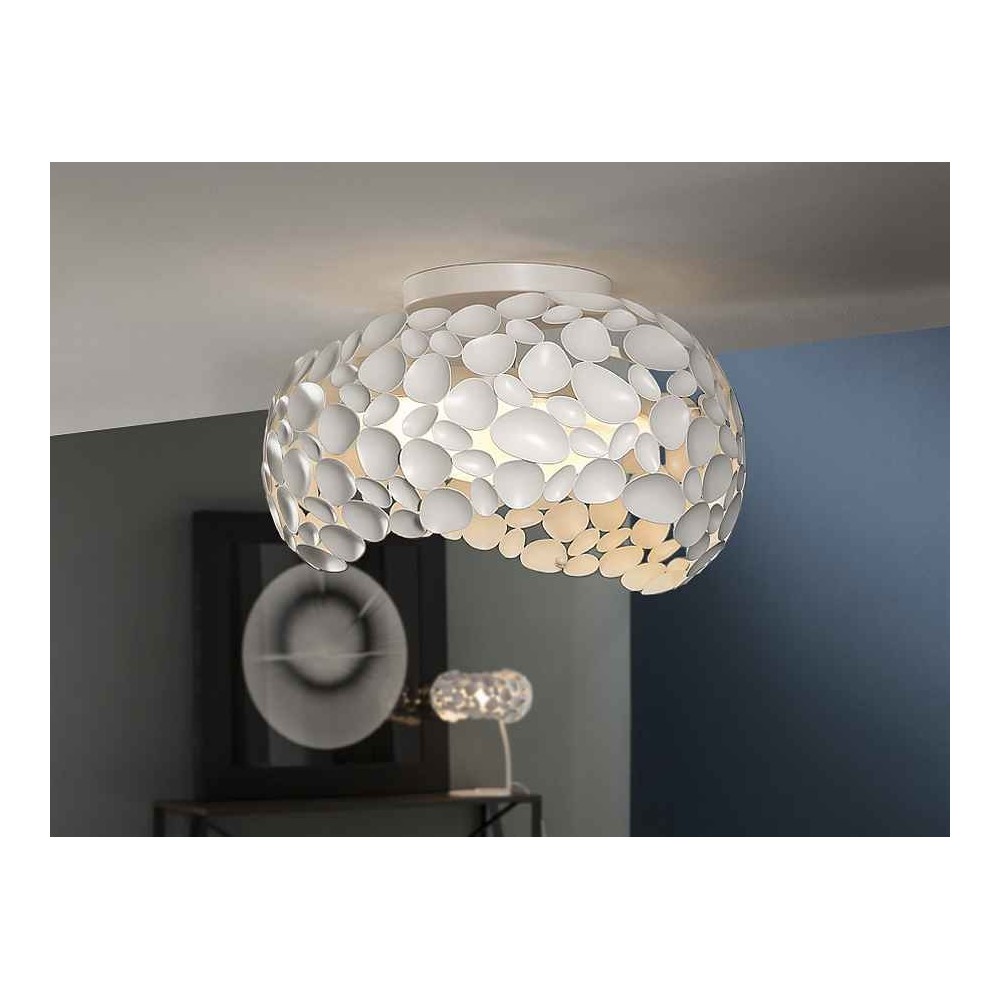 Plafon Blanco Narisa de Schuller 5 luces