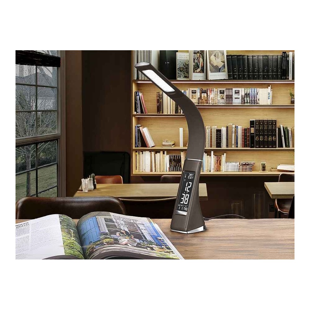Flesso Schuller da tavolo ALIVE LED marrone