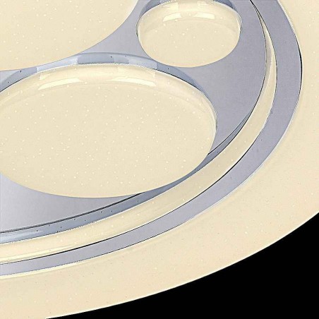 Plafon KUNO led 72w, télécommande blanche FABRILAMP