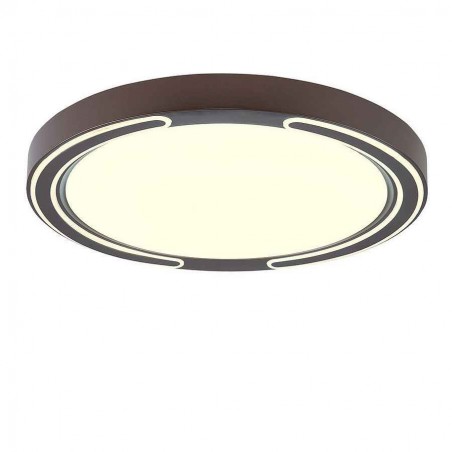 Lampada plafoniera marrone ASHER led 72w dimmerabile FABRILAMP
