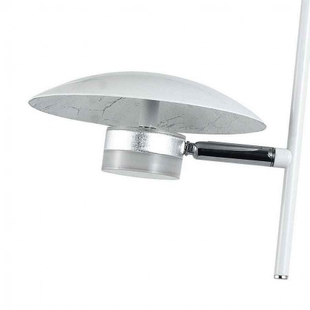 White 2-light led lamp FABRILAMP