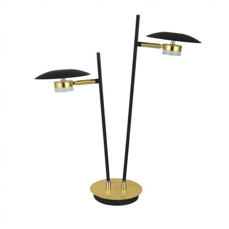 Two-light LED Black Cup CIUDAD FABRILAMP