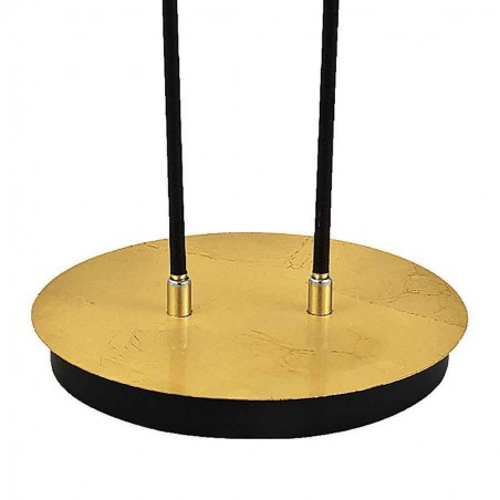 Two-light LED Black Cup CIUDAD FABRILAMP