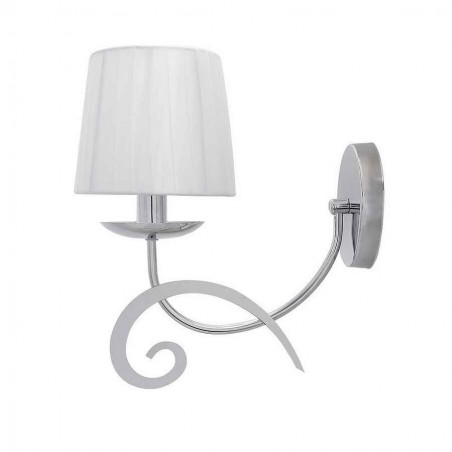 LIGHT chrome with display 1 light FABRILAMP
