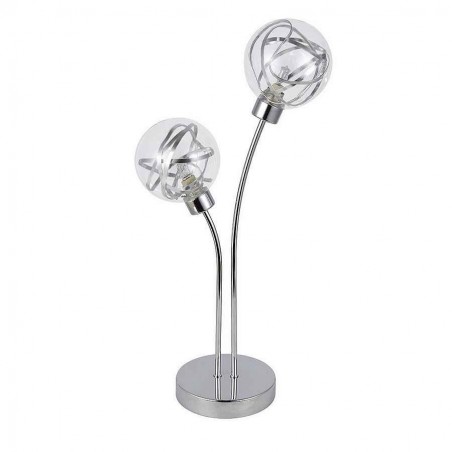 About 2 lights model VARANASI chrome FABRILAMP