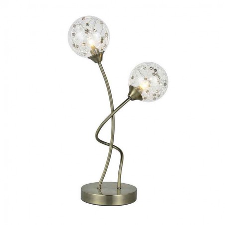 Supermesa RIO DE JANEIRO leather 2 lights FABRILAMP