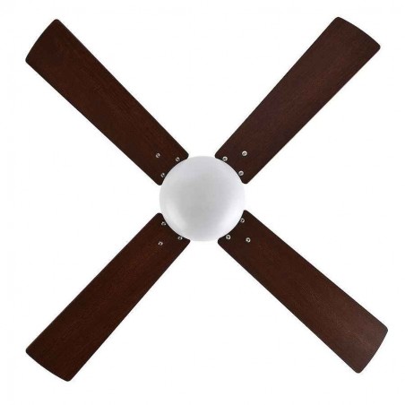 Fan DC SOFIA oro ciliegio E27 telecomando Fabrilamp