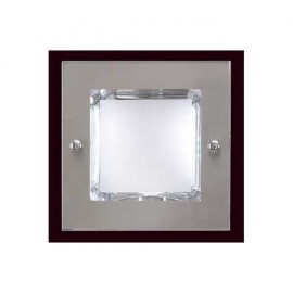 Downlight Cuad.bl Ba/cons Incl.1xe27 11w